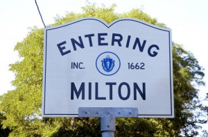 entering milton