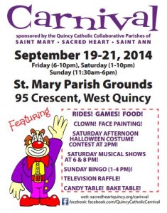  Quincy Catholic  Collaborative   Fall Carnival 2014 