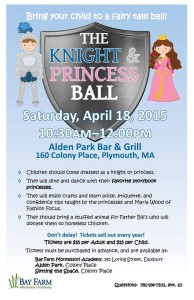 Knight & Princess Ball 2015 at Colony Place Plymouth  Alden Park South Shore 
