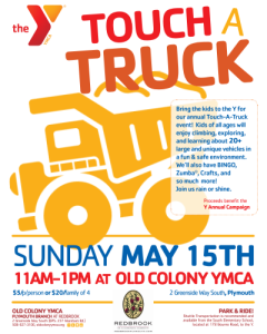 Old Colony YMCA Touch a Truck 2016 in Plymouth MA