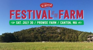 B.Good Festival at the Farm 2016 in Canton MA