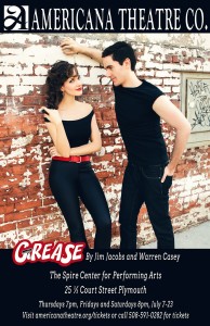 Grease the Musical at Americana Theatre Co in Plymouth MA