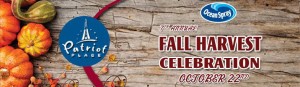 Patriot Place Fall Cranberry Harvest Celebration 2016 in Foxboro MA