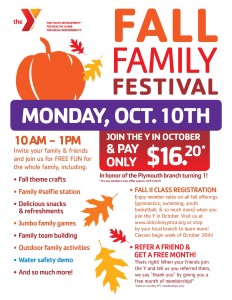 Old Colony YMCA Columbus Day  Fall Festivals 2016 