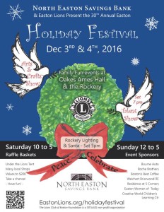 Easton Lions Holiday Festival Weekend 2016