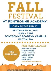 Fontbonne Academy Fall Festival 2017  in Milton MA