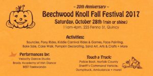 Beechwood Knoll Fall Festival  &  Touch a Truck  2017 in Quincy MA