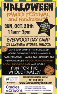 Everwood Day Camp Halloween Family Festival 2017 in Sharon MA