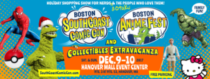 Boston SouthCoast Comic Con Winter 2017 at Hanover Mall