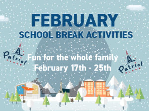 Patriot Place in Foxboro  Kids Things to Do February School Vacation Week 2018
