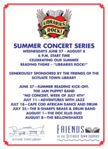 Free Wednesday Night Concerts 2018 in Scituate MA