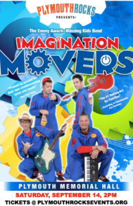 Imagination Movers at Plymouth Memorial Hall September 2019