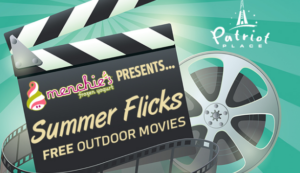 Free Outdoor Movies 2019 at Patriot Place Foxboro MA